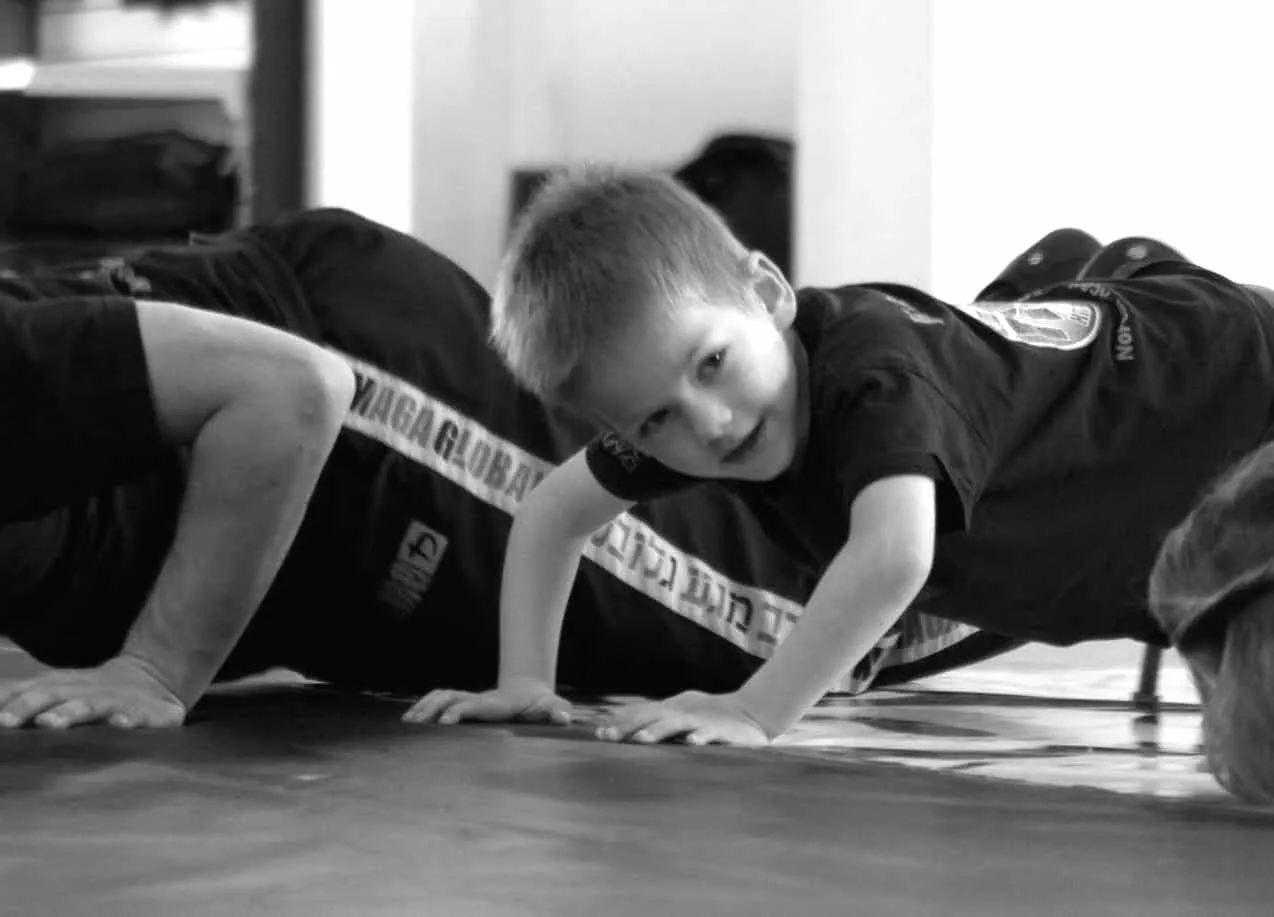 Gyerek Krav Maga edzés