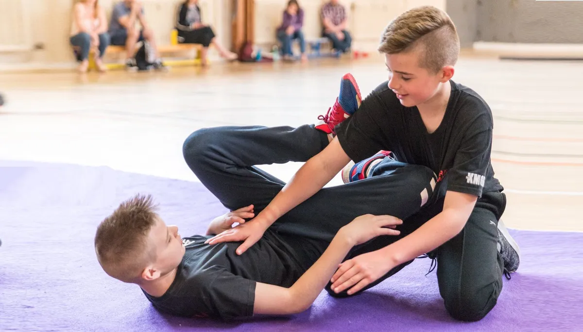 Gyerek Krav Maga edzés