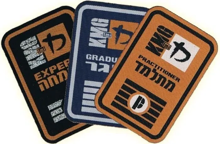 Krav Maga level patches